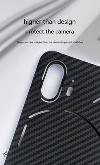 Phone Case Ultra-thin Drop-resistant Carbon Fiber Protective Cover