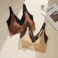 Semi-structured Cup Jelly Bar Soft-support Wireless Bra