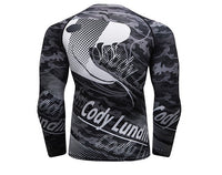 Long sleeved tights, men's running suit