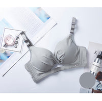 No traces and no steel ring gathered girls bra