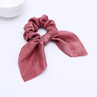 Simple fashion candy solid color rabbit ears head circle