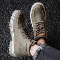 Men's Martin boots in autumn and winter