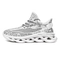 High-elastic rubber-plastic breathable travel sports shoes