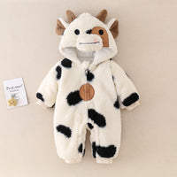 Winter Thickened Baby Jumpsuit Quilted