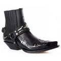Mid-heel Pointed Toe 38-48 Men's Low-top Knight Boots