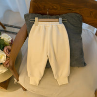 Children's Fleece-lined Thickened Casual Pants