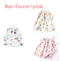 Cotton and bamboo fiber Baby diaper skirt