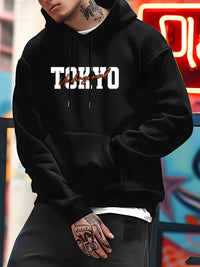 Men's Fashion Racing Graphics Fleece Sweater
