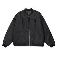 Personality Pleating Baseball Uniform Cotton Clothes Trendy