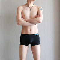 Summer New Ice Silk Boxer