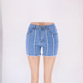 High-waisted Chic Slim-fit Jeans For Women