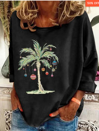 Women's Loose-fitting Thin Long Sleeve T-shirt