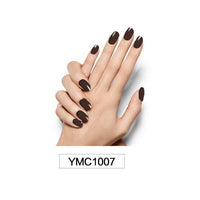 Pure color nail stickers