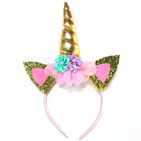 Princess Rainbow Mesh Unicorn Flower Girl Dress