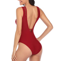 One-piece mesh swimsuit