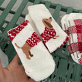 Winter Warm Coral Velvet Socks