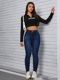 Stylish Personalized Stretchy Slim-fit Skinny Pants
