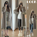 Idle Style Loose Retro Knitted Cardigan Jacket