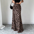 European And American Women's Clothing Satin Skirt New Imitation Silk