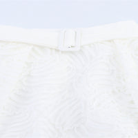 Texture Simple Style Women's Overskirt