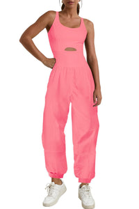 Women's Sleeveless Sports Suit Jumpsuit