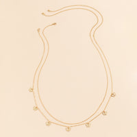 Tassel Butterfly Pendant Double Waist Chain