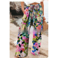 Casual Streetwear Wide-leg Athletic Pants From Europe And The US