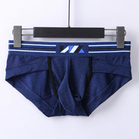 Mid Waist Men's Ice Silk Elephant Trunk Briefs