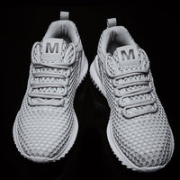 Mesh Hollow Air Leak Honeycomb Mesh Shoes, Lightweight Sports Shoes, Men's Shoes