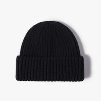 Knitted Cuff Short Fisherman Hat Mens Womens Winter Warm Beanie