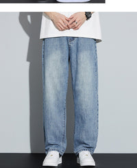 Fleece Lined American Style Retro Mens Straight Leg High Street Pants