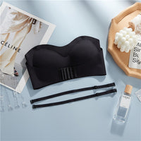 Thin Invisible Non-slip No Steel Ring Push Up Tube Top