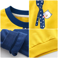 Male Treasure Cartoon Long-sleeved Tops And Children's Sweaters
