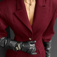 Womens Two-Piece Office-Chic Suit Set For A Slimmer Look