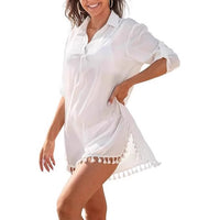 Tassel Beach Swimsuit Bikini Dress