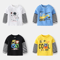 Cotton Round Neck Non-hooded Children's Clothing Cute Fashion Casual Children's Clothing