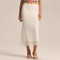 SpringSummer New High-waist Pencil Skirt European And American Style