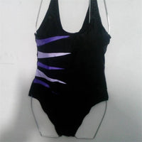Female striped stitching sexy bikini