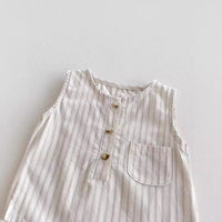 Sleeveless Romper Newborn Summer Children's Vest Romper