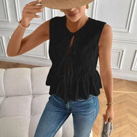 Casual Crew-Neck Fashion Top Women's