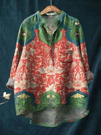Casual Women's Shirt With 3D Digital Print