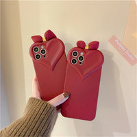 All-inclusive Three-dimensional Bowknot Phone Case
