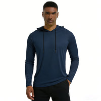 Outdoor Casual Sports Fashion Hooded Long-Sleeve Sweatshirt