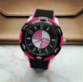 Racing plastic quartz watch