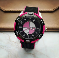 Racing plastic quartz watch
