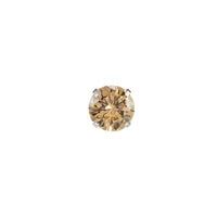 Four-claw Inlaid Zircon Ear Bone Stud Replacement Head