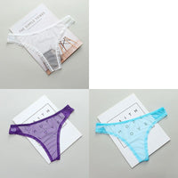Mesh T-back Transparent Women