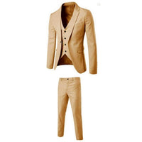 Suit Vest Pants Three-piece Suit