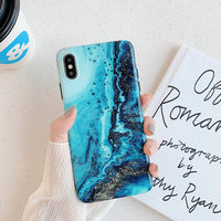 Compatible with Apple , Marble phone case