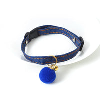Pet denim five-pointed star pendant